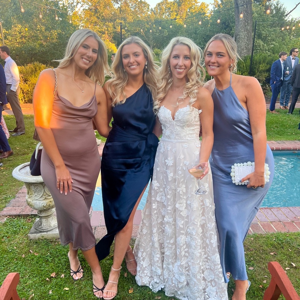 Zara Mauve Strap Dress